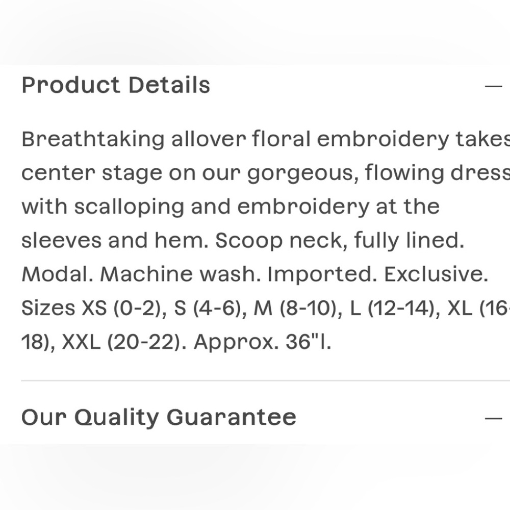 Sundance NWT Keiko Blooms Dress, XL - Picture 5 of 5